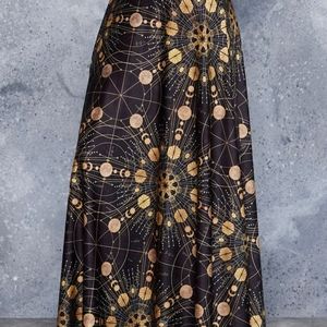 Blackmilk Sacred Fractals maxi skirt